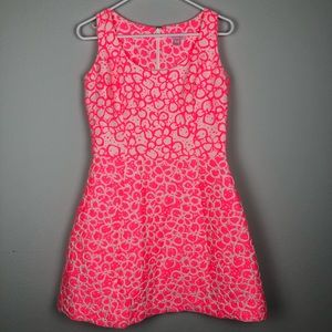 Lilly Pulitzer Neon Pink Floral Dress